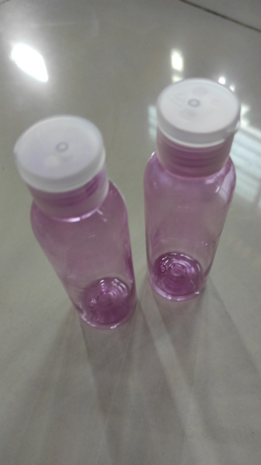 Botol Fliptop 100 Ml Tutup Natural L Botol Pet 100ml L Botol Refill Sabun Cair L Botol Handsanitizer