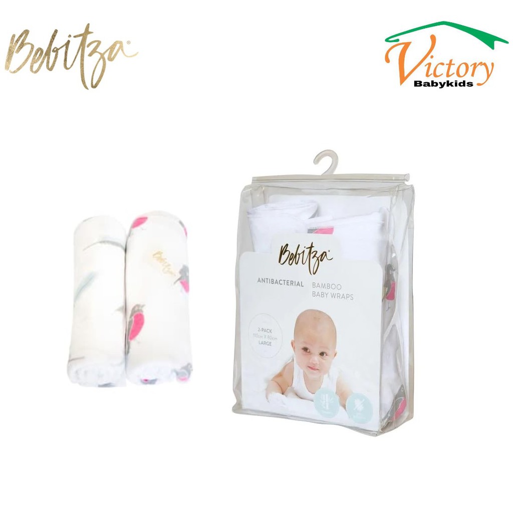 Bebitza Bamboo Baby Wraps Antibacterial Bedong Bayi