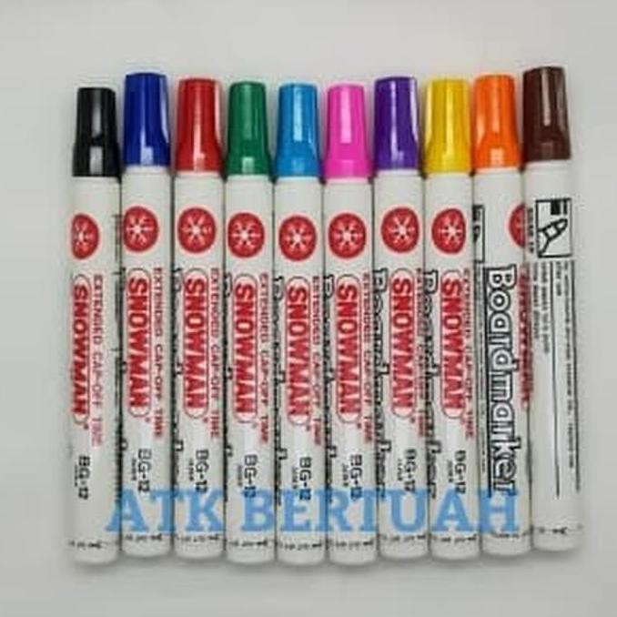 

BOLEH CAMPUR SPIDOL WHITEBOARD MARKER SNOWMAN BG12