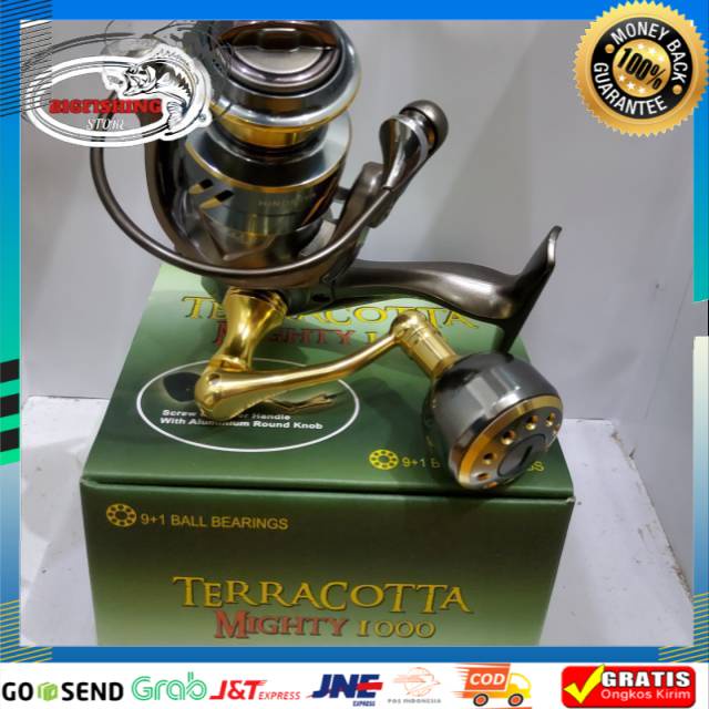 REEL HINOMIYA TERRACOTA MIGHTY 1000 POWER HANDLE