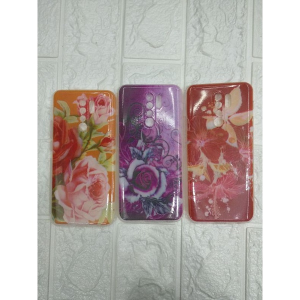 silicon case motif redmi 9