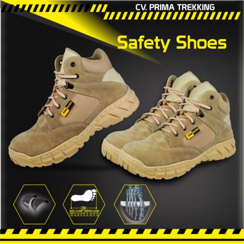 SEPATU SAFETY MURAH / SEPATU UJUNG BESI