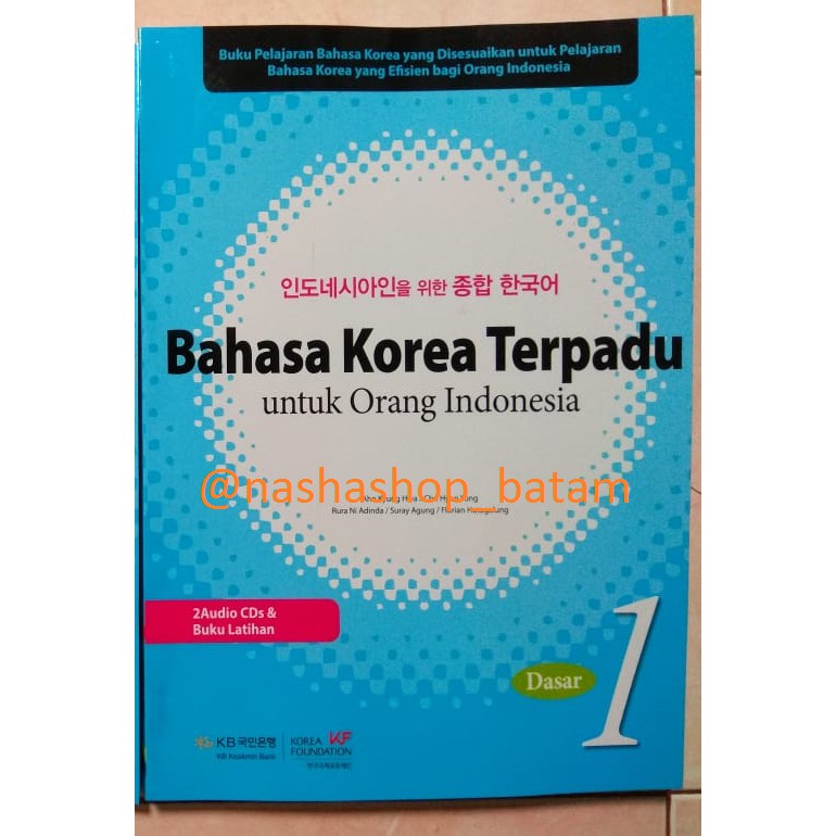 Jual Buku Bahasa Korea Terpadu Dasar 1 Student Book + FREE CD Audio ...