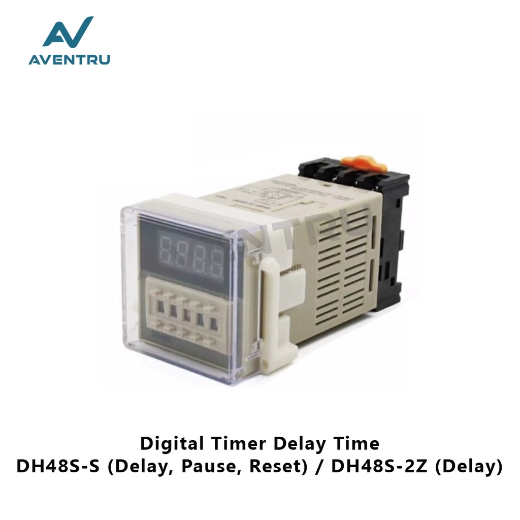 DH48S-S DH48S-2Z Relay Twin Counter Digital Timer Precision Delay Time