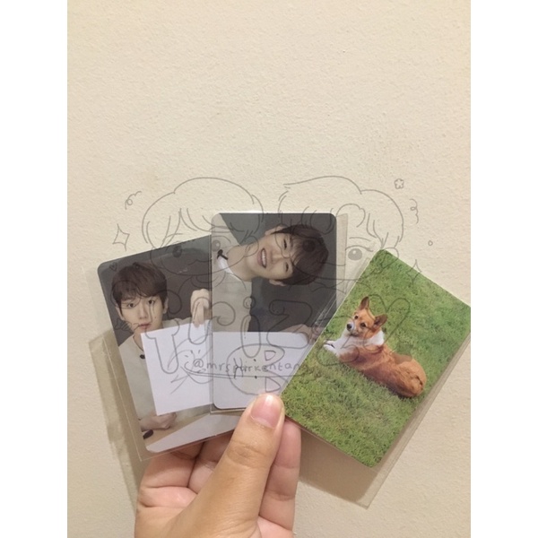 Photocard baekhyun exo Teo-lae-gi teolaegi benefit