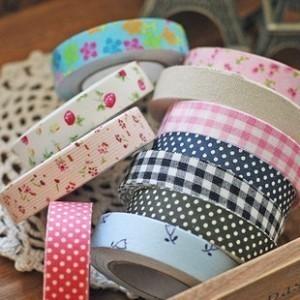 

Tape Isolasi Kain untuk Dekorasi / Prakarya
