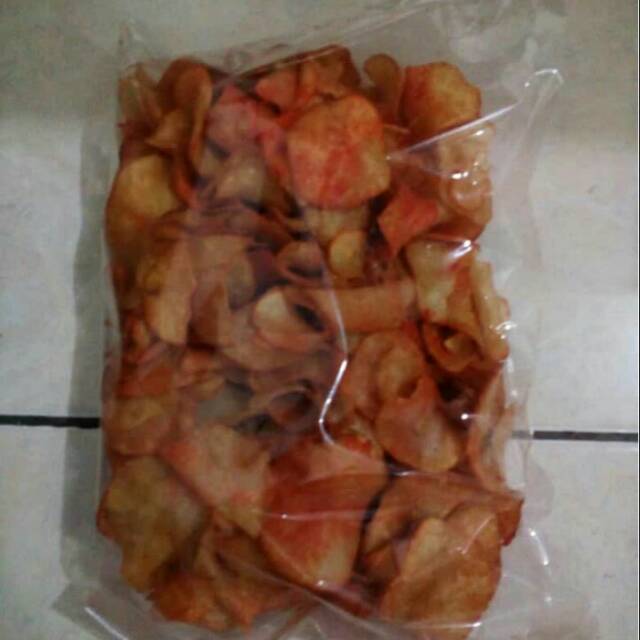 

Keripik singkong balado pedas