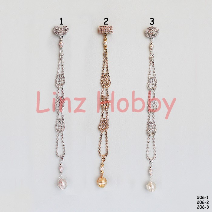 Bros dagu juntai- bross dagu panjang- bross hijab- bros jilbab- brooch