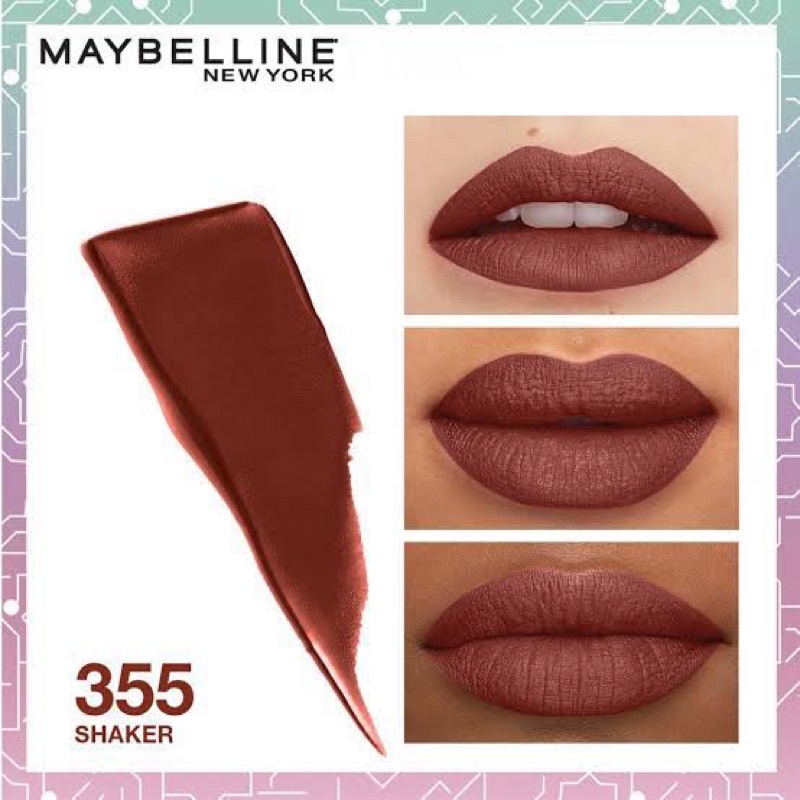 MAYBELLINE SUPERSTAY MATTE INK 355 SHAKER