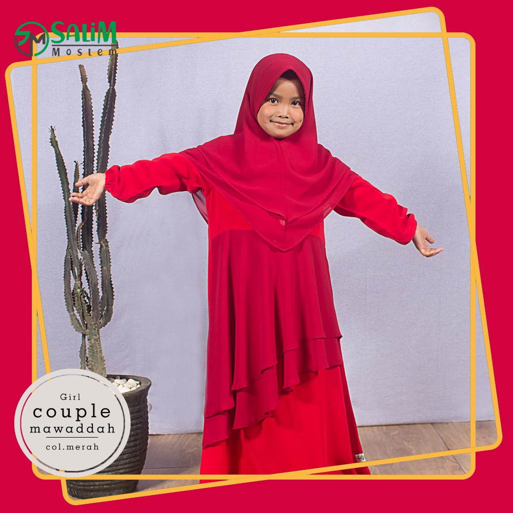 Salim Moslem - Gamis anak syari &quot;Mawaddah&quot;