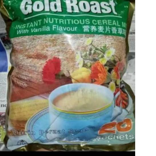 

DFE♝ Gold Roast Instant Cereal Sereal Cokelat / Vanilla 20x30 G Gr Gram Barang Laris