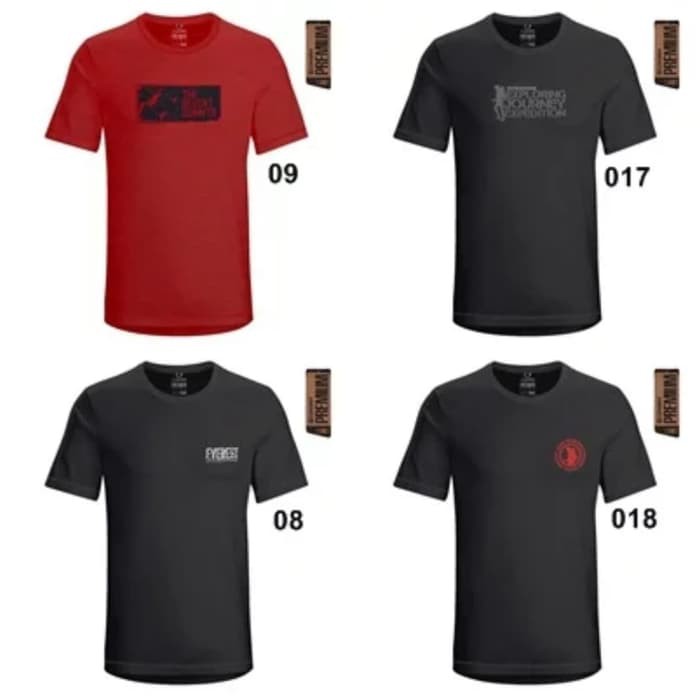 Consina Kaos Premium Slub Kaos Outdoor Lengan Pendek Original