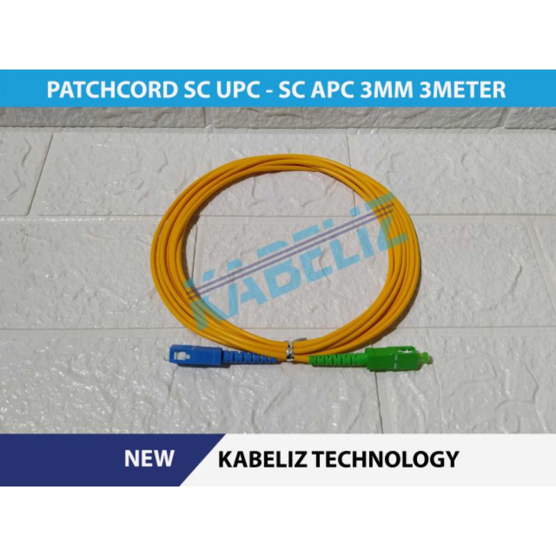 PATCHCORD SC UPC SC APC PATCHCORE  PATCORE PATCORD KABEL FIBER OPTIC SINGLE MODE PATCH CORD PATCH CORE PIGTAIL PATHCORE PATHCORD PATH CORE PATH CORD PADCORE PADCORD