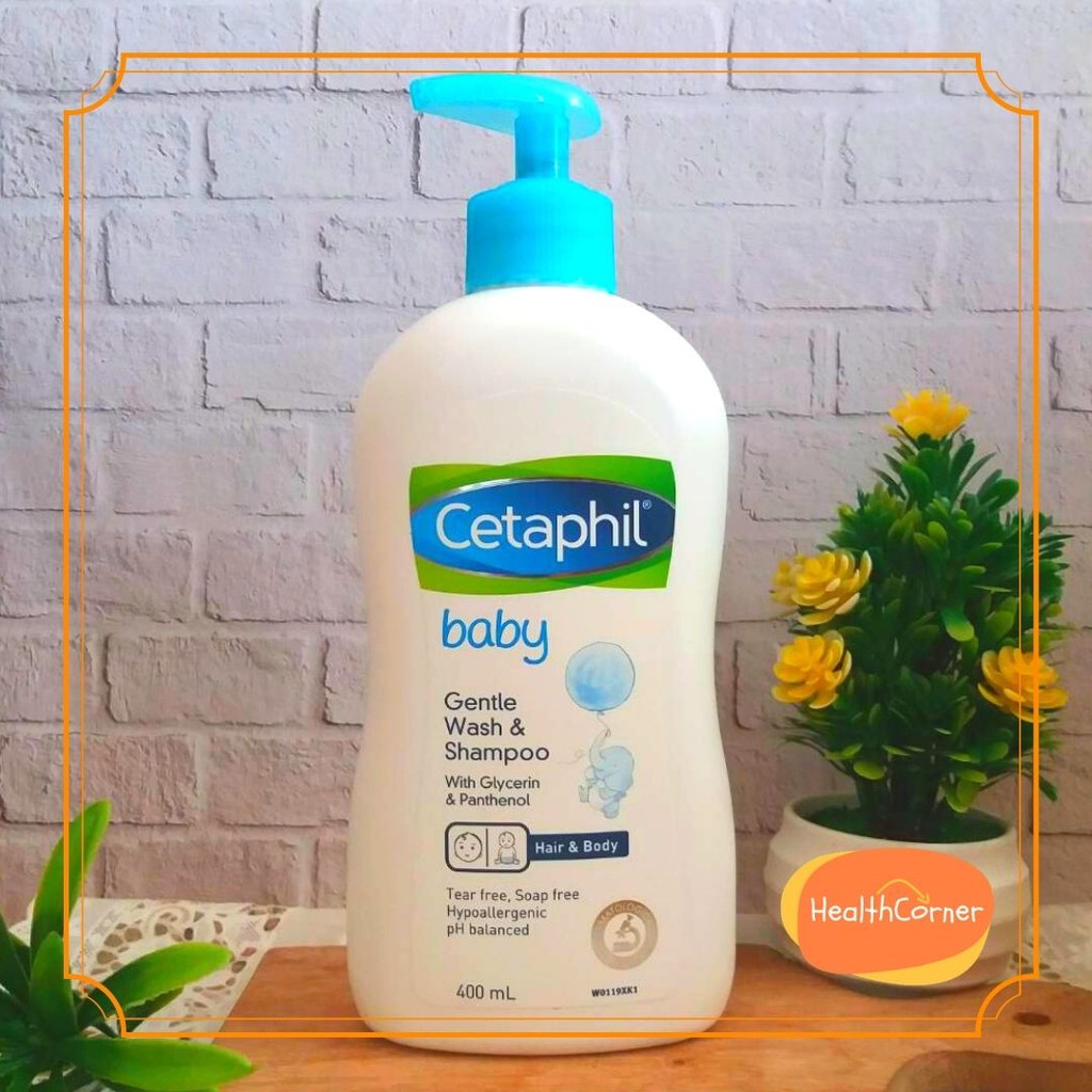 Cetaphil Baby Gentle Wash and Shampoo 400ml pump