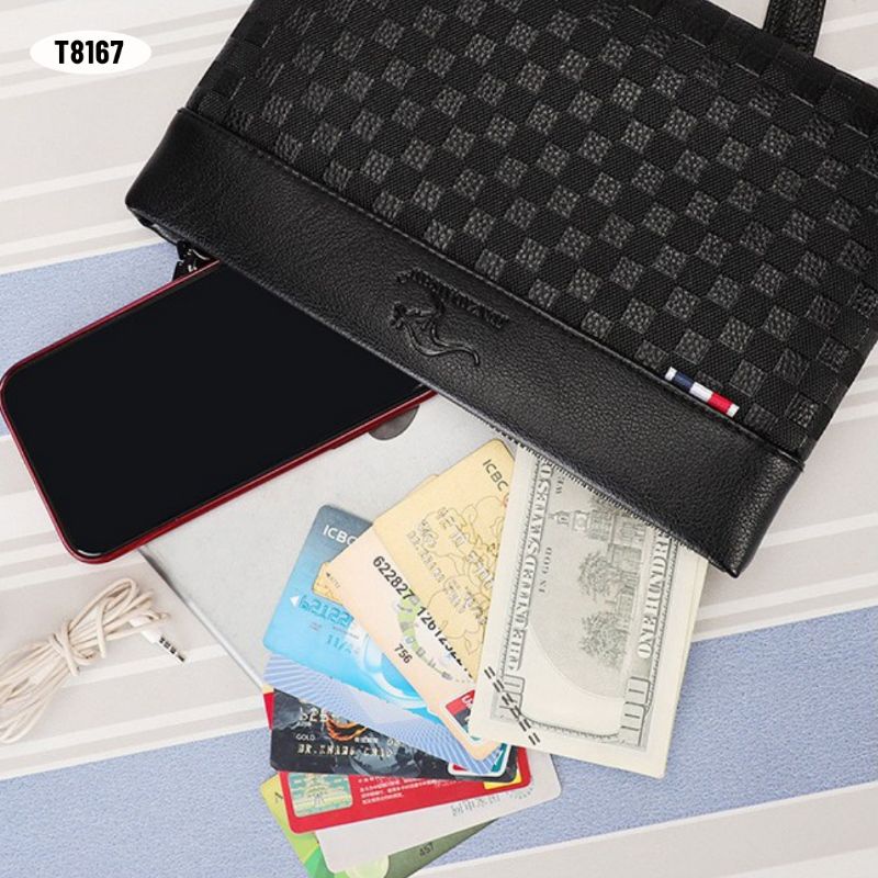 [IMPORT] T8167 - CLUTCH PRIA WANITA IMPORT - DOMPET WANITA PRIA IMPORT - 76BAGSTORE