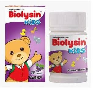 BIOLYSIN KIDS 30 TABLET HISAP