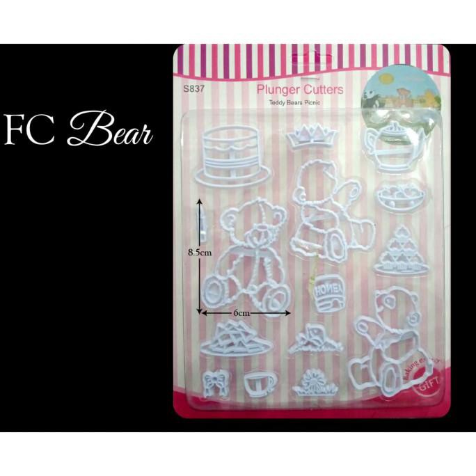 

Cantik Fondant Stamp Fc Bear (8,5Cmx6Cm) Diskon