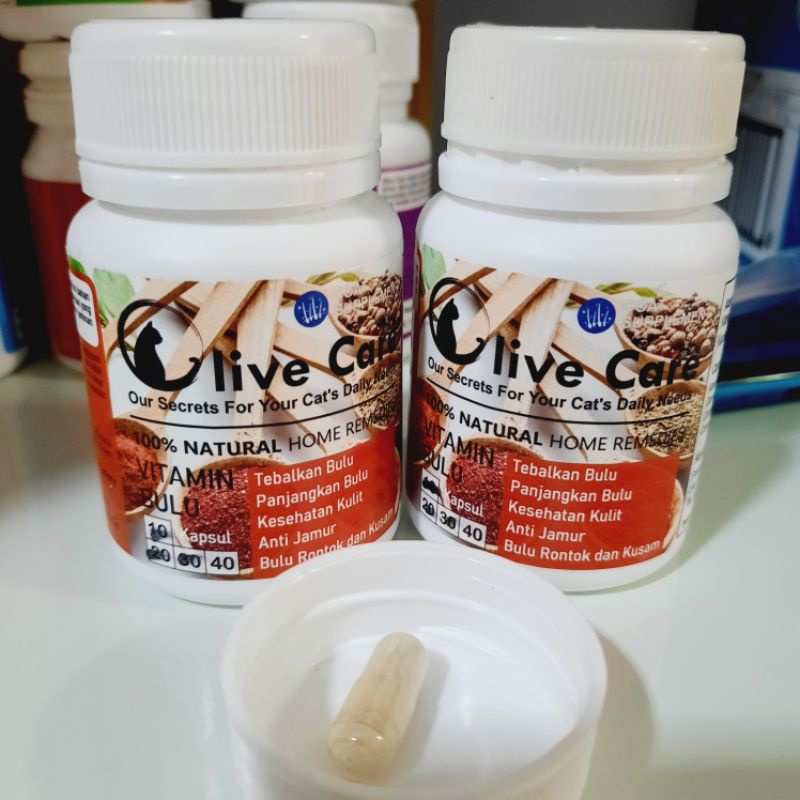 OLIVE CARE vitamin bulu lebat panjang kulit sehat