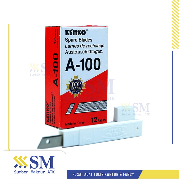 

REFILL / ISI CUTTER KENKO A-100 (1 TUBE / 5 PCS)