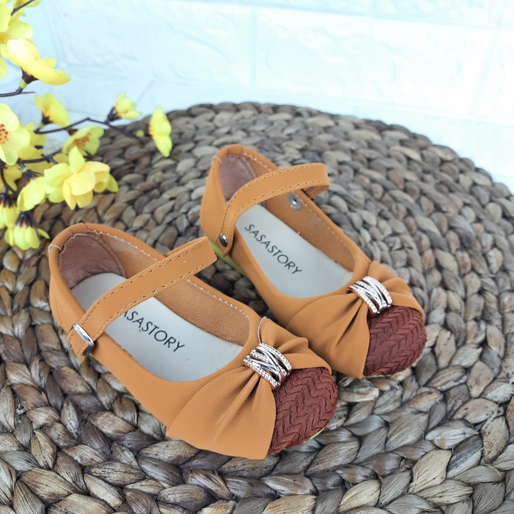 [TAMAN SEPATUKU] SEPATU TRENDY MURAH FLATSHOES PESTA ANAK PEREMPUAN TALI 1 2 3 TAHUN HAX10