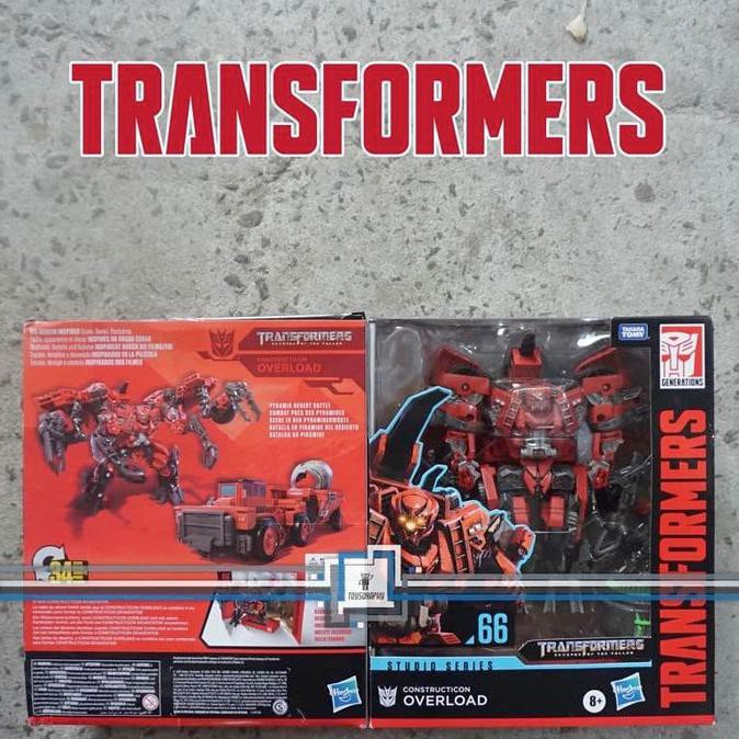 Bagus Transformers Studio Series #66 Overload Leader Class / Devastator Hot Sale
