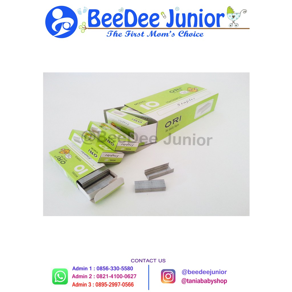 

ISI STAPLES ORI MURAH - Staples - Peralatan Kantor - Office and Stationery - STAPLER