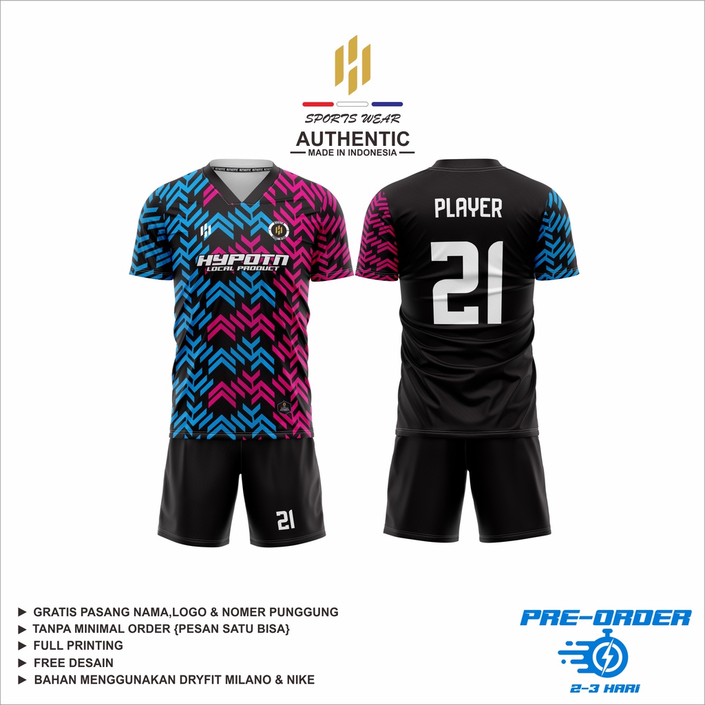 JERSEY BOLA/FUTSAL CUSTOM FULL PRINTING ( PESAN SATU BISA )