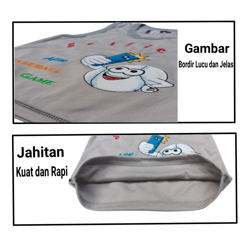 Setelan pendek  Baju Bayi Laki-laki size 0-6 Bulan MOTIF Kekinian