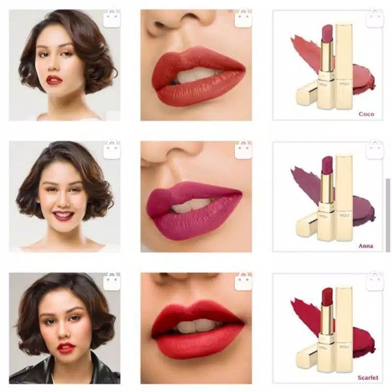 Color Lip Matte Finished Lipstik