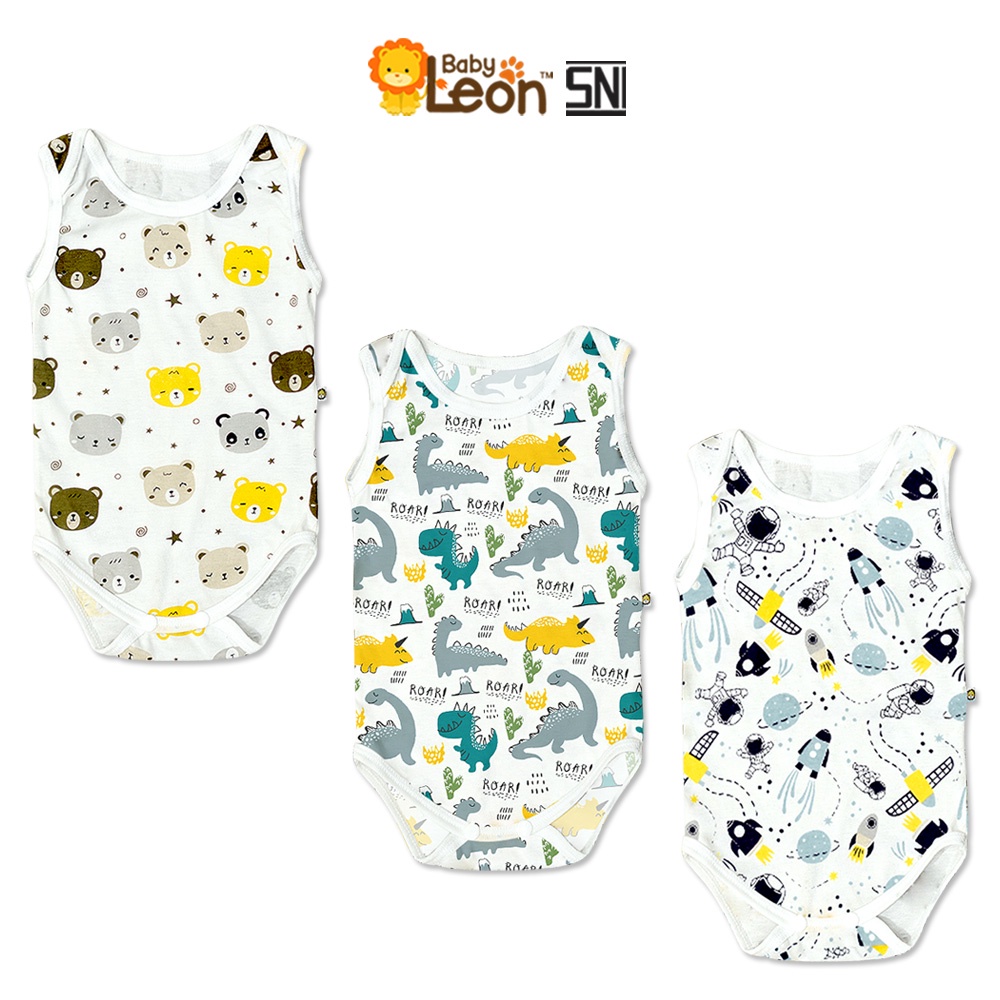 Jmsuit Bayi Jumper Bayi Lengan Kutung Jumpsuit Anak Bayi Balita Pakaian Kaos Baju Bayi BC-024SK-1