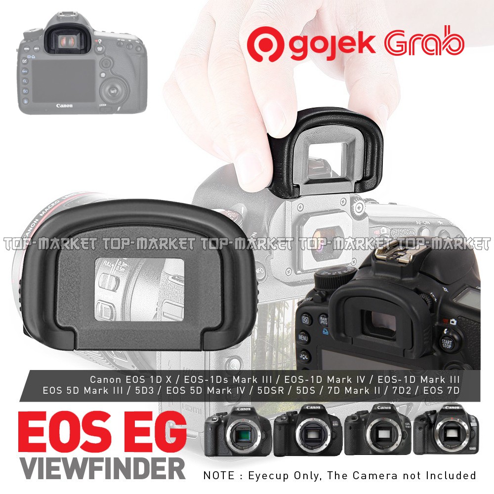 Viewfinder CANON EG EyeCup Eye Piece Camera Cup for Kamera DSLR EOS 7D 5D Mark III IV 1DX 1DC Etc