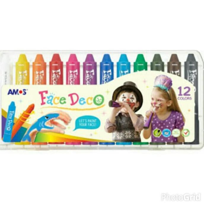 

SALE FACE DECO PAINT 12 WARNA ORI TERMURAH