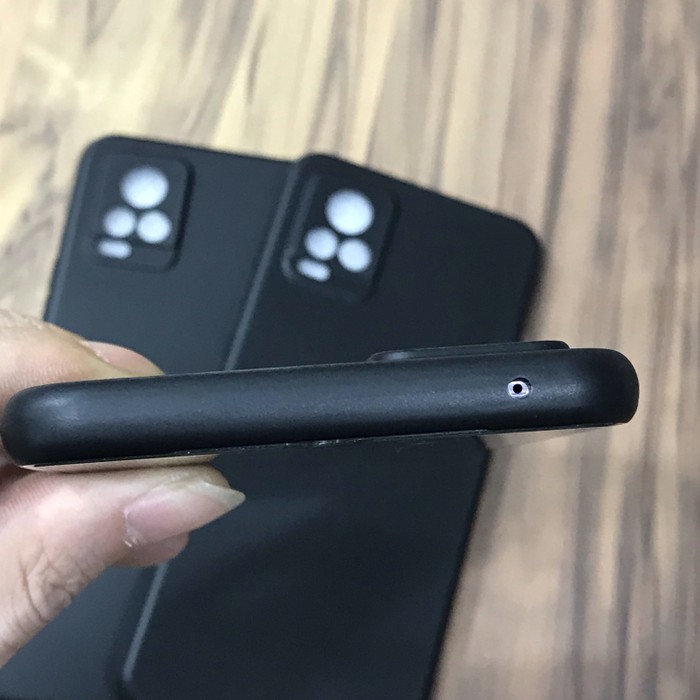 PREMIUM BLACK MATTE WITH CAMERA PROTECTOR FOR VIVO V20