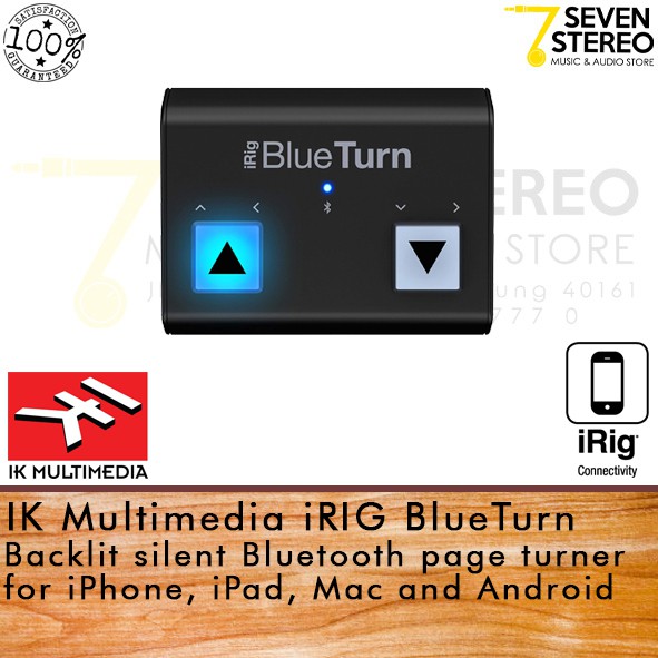 IK Multimedia IRig BlueTurn Bluetooth Page Turner