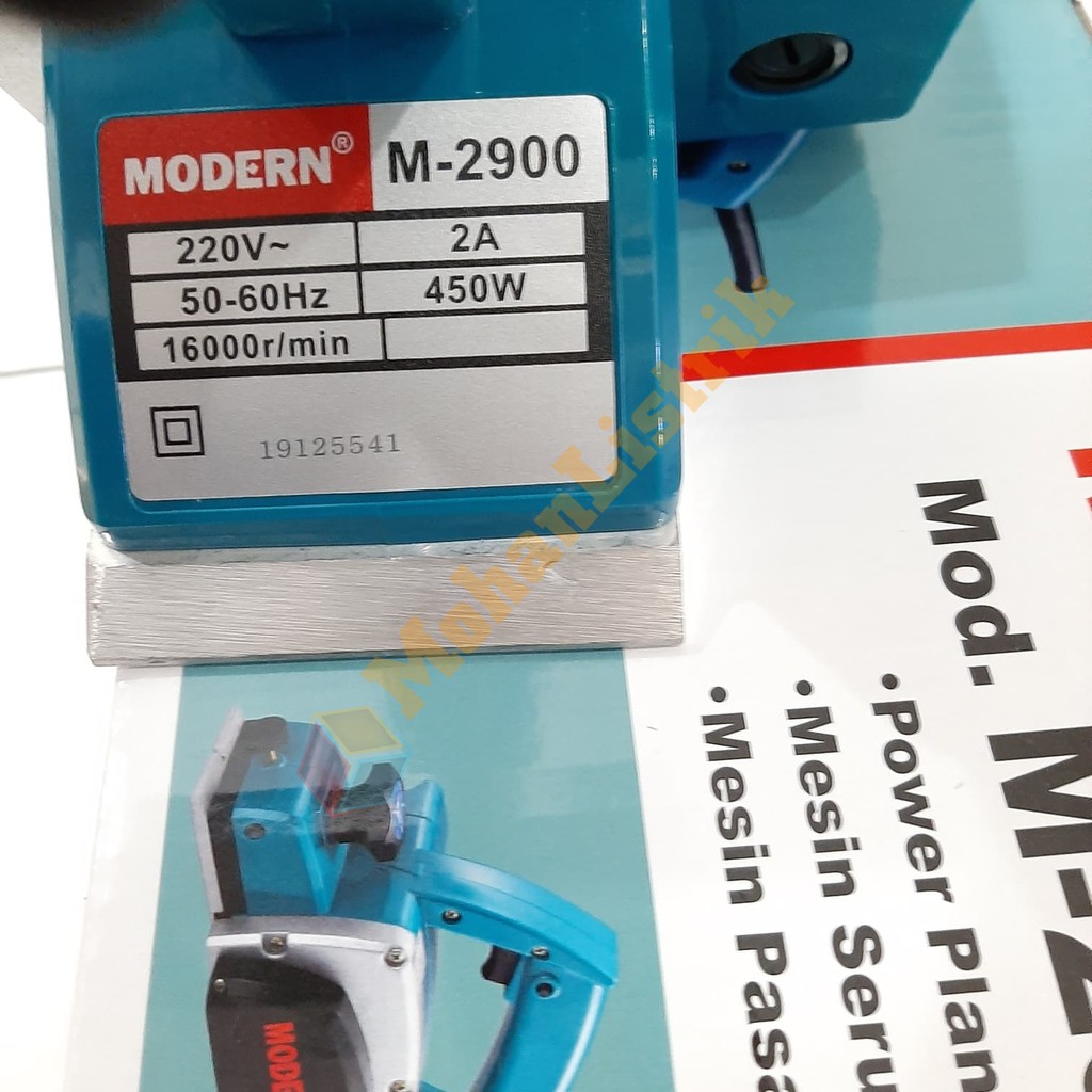 Mesin Serut Ketam Planner Modern M-2900