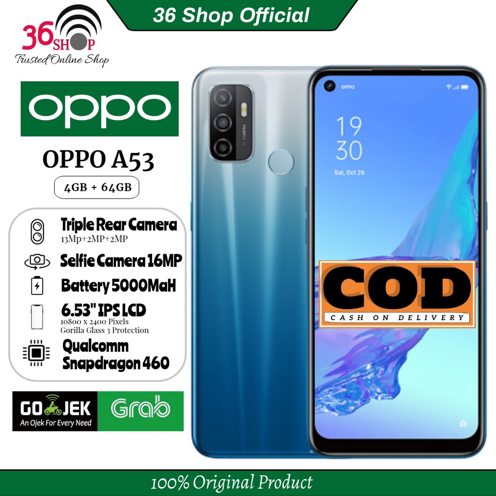 Oppo A53 4GB+64GB | Shopee Indonesia