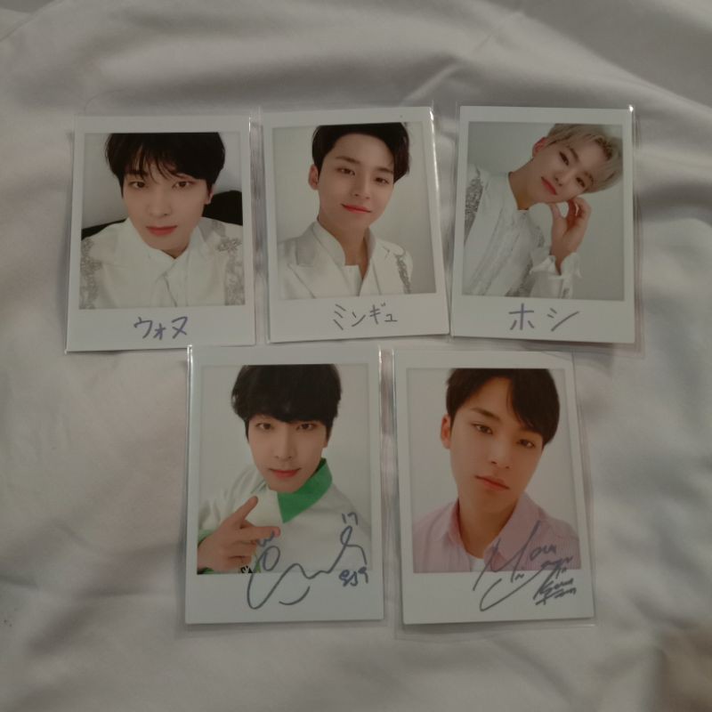 TC TRADING CARD SEVENTEEN JAPAN DOME TOUR TODOME MINGYU WONWOO HOSHI