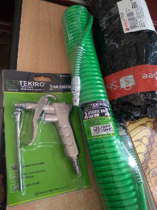 (tekiro)paket Selang Recoil + Air Duster Tekiro