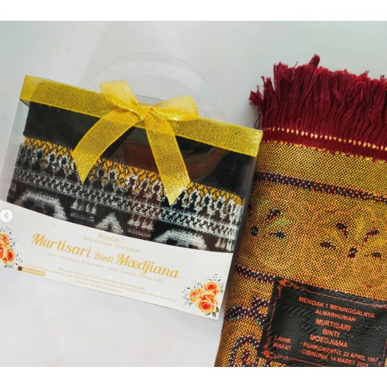 kotak mika souvenir 23x9x21 tas untuk kemasan souvenir sajadah MINIM 25PCS