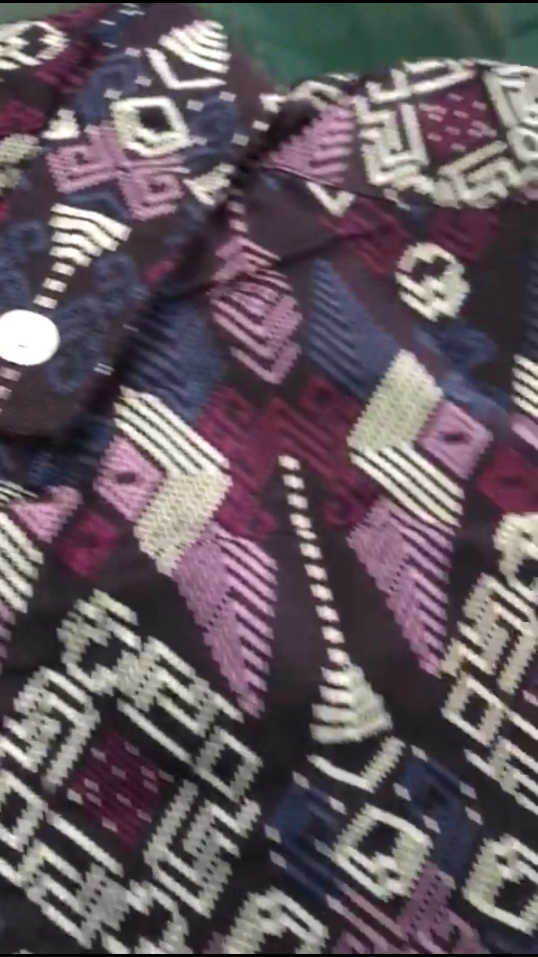 Kemeja Batik Songket/kemeja Batik Songket Ungu/kemeja R2rshop R3700