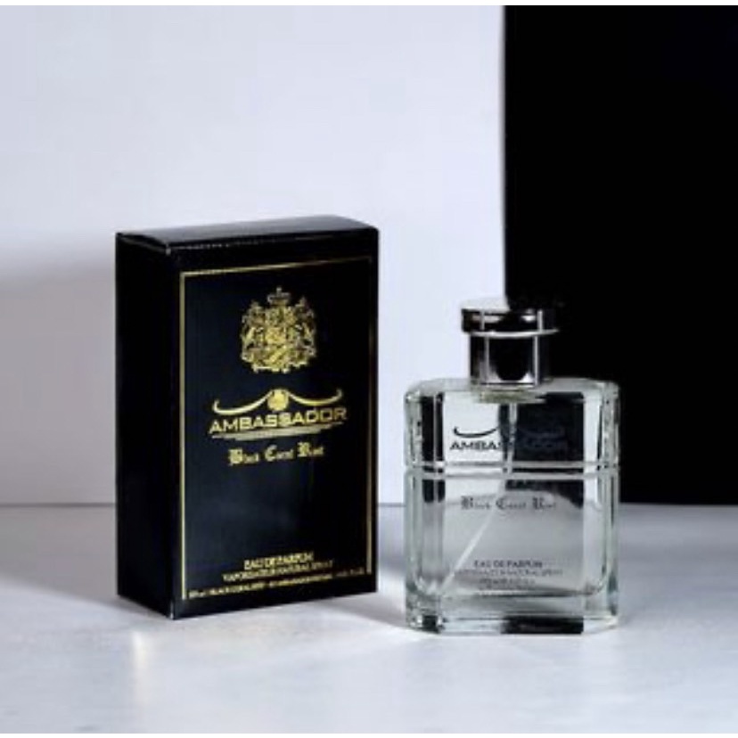 Ambasador Parfum Pria | Black and White 125 ml