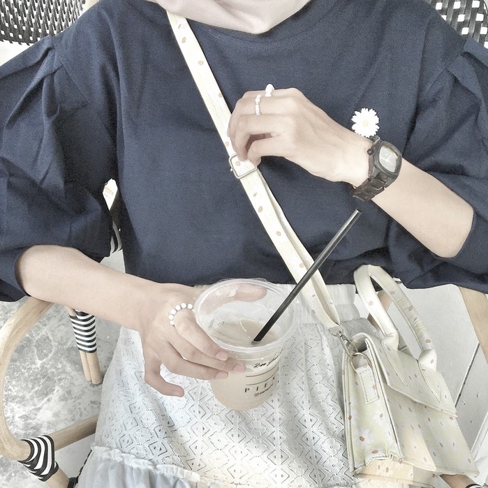 Eloca.co Crisant Blouse Wanita Atasan vol 2 (EL A0694)-3