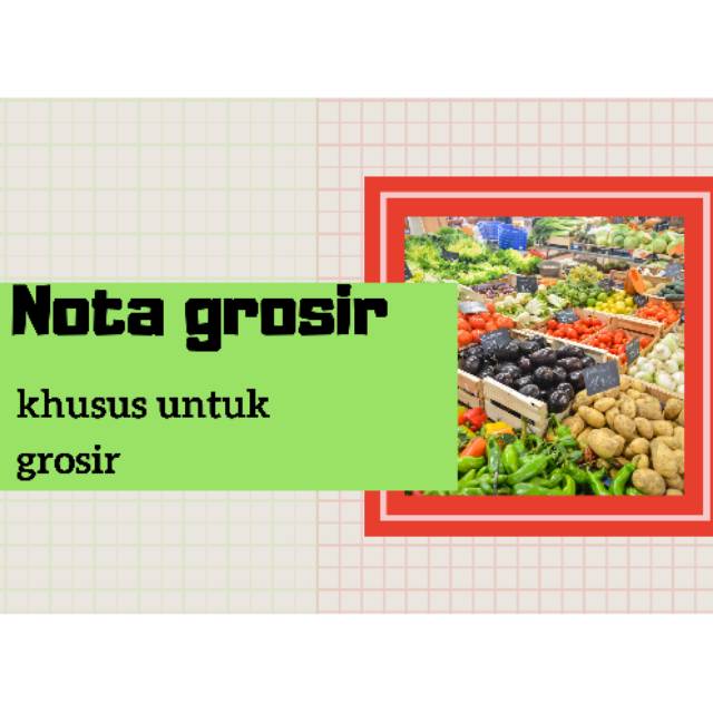 

Nota khusus GROSIR