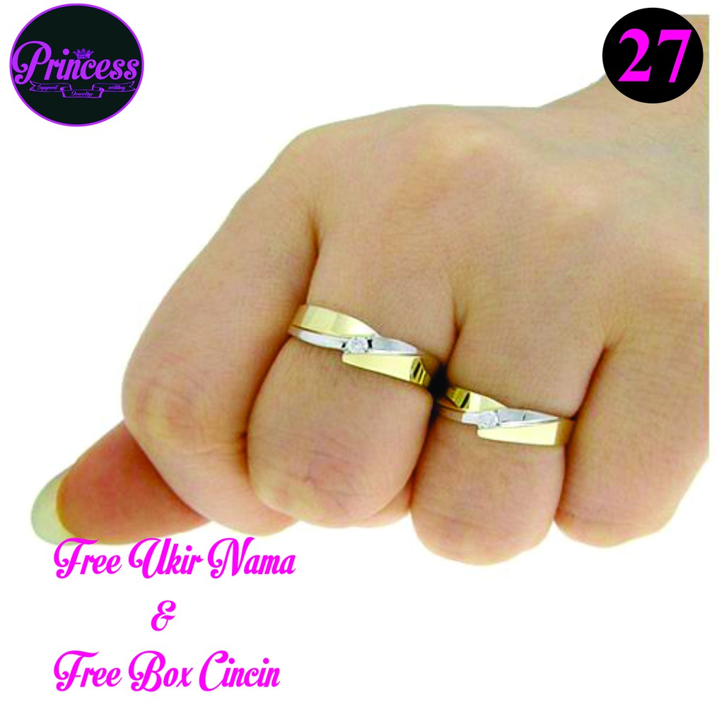 CINCIN KAWIN PALLADIUM CINCIN NIKAH COUPLE PALLADIUM PJ27