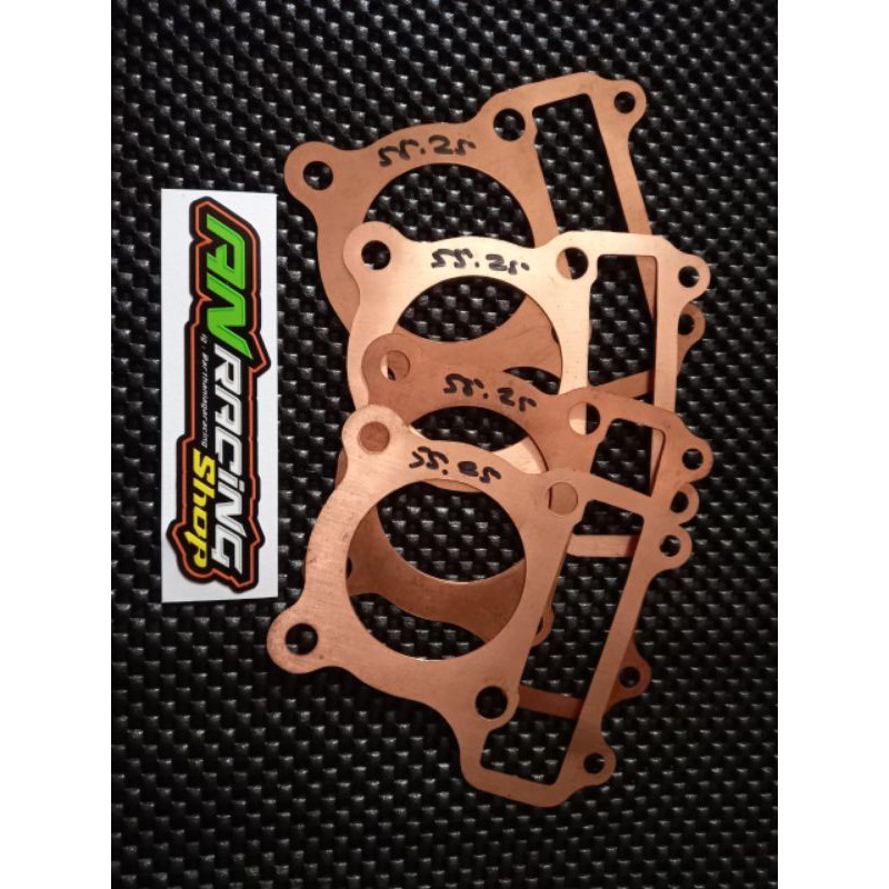 Paking Gasket Tembaga Head Jupiter Z Sleep Engine 52 55.25 58 66 68 Tebal 0.3
