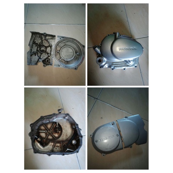 Bak Blok Kalter Cover mesin Kanan Kiri Honda CB 100 CB 125 GL 100 GL 125 ori