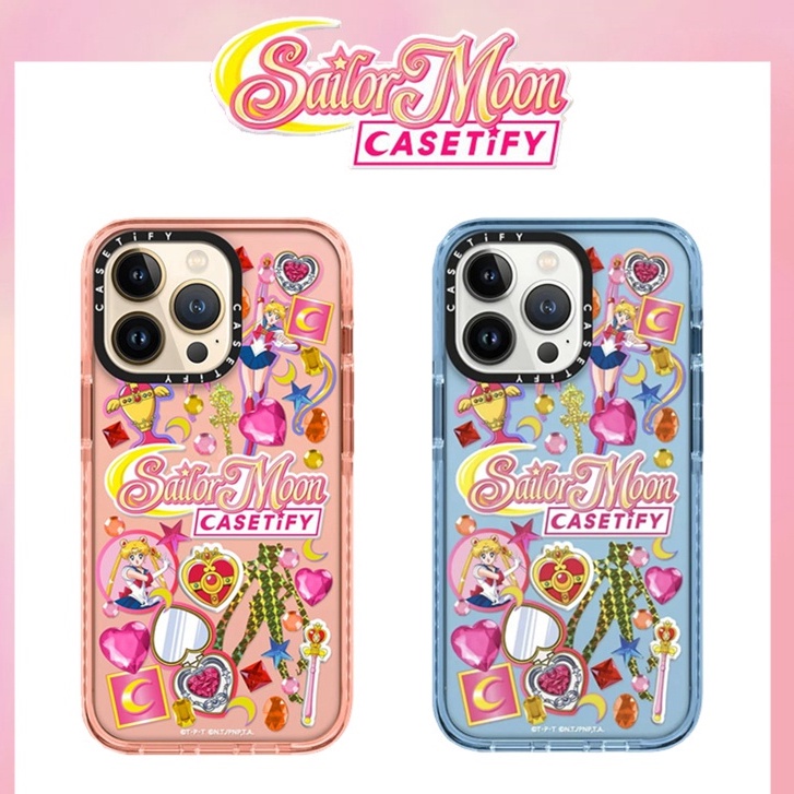 CASETIFY SAILOR MOON SILICONE IPHONE 7 8 7+ 8+ X XS MAX XR 11 12 13 PRO MAX MINI
