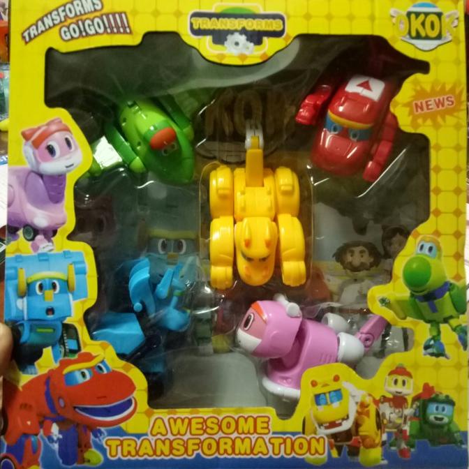 Mainan Anak Gogo Dino 5Pcs Original