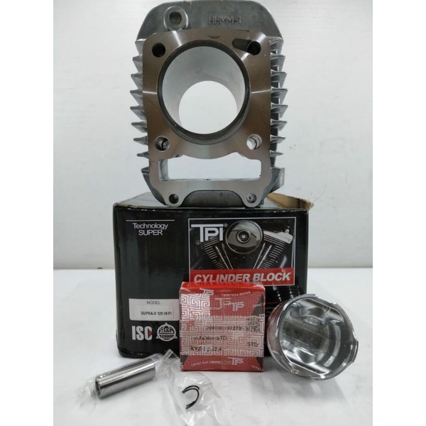 Blok Seher Boring Set Honda Supra X 125 Helm In FI