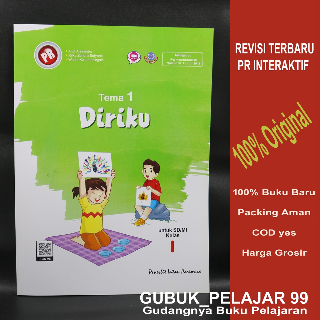 Jual Pr Interaktif Tematik Kelas 1 Tema 1 Sdmi Intan Pariwara Edisi 2021 2022 Original Shopee 1042